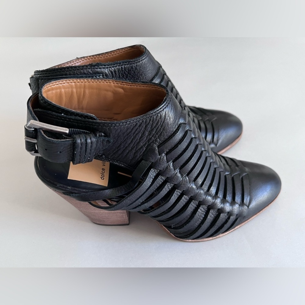 Dolce Vita Black Ankle Boots